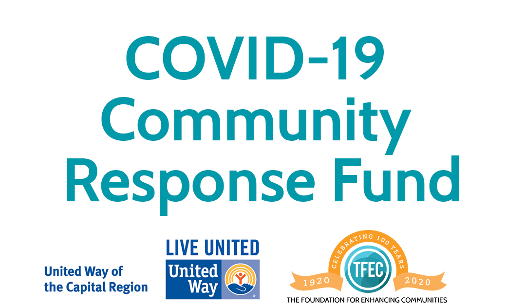 TFEC and United Way of Capital Region Announce Fund to Support COVID-19 Community Needs