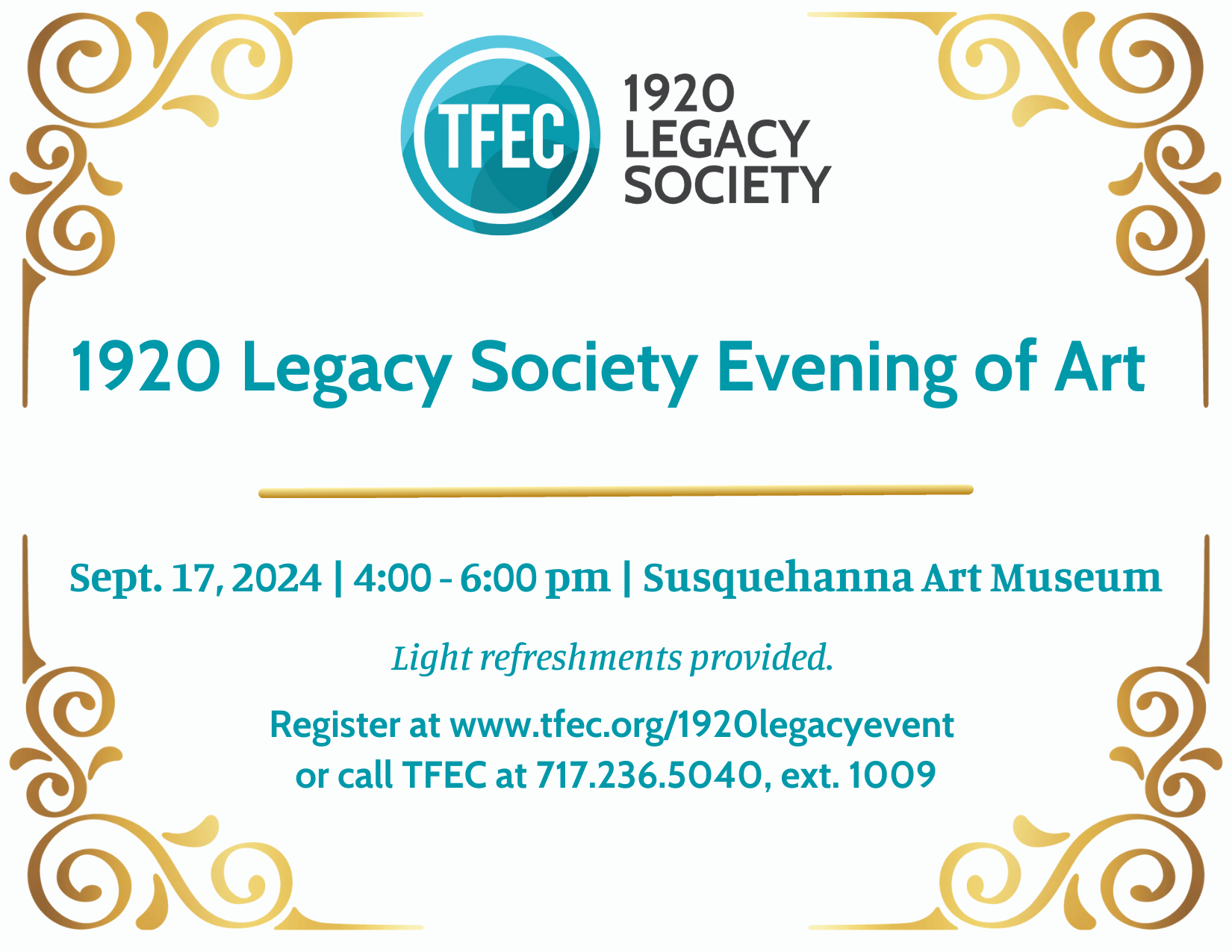 1920 Legacy Society Evening of Art